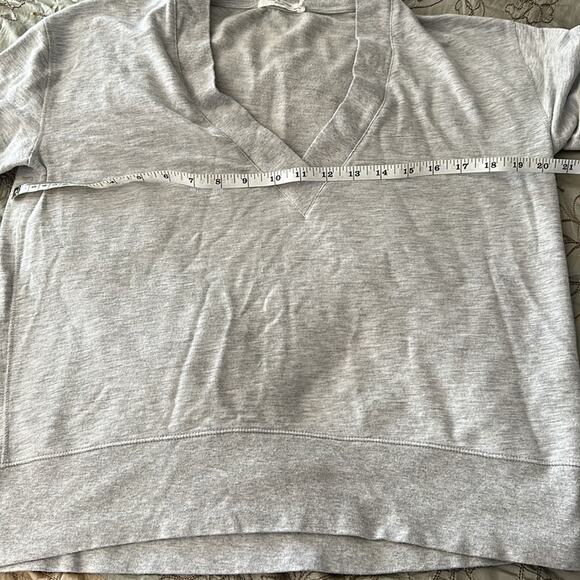 Rag and Bone | Heather Gray V-Neck Pullover Size XS - Picture 8 of 9
